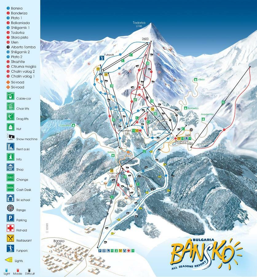 Fortuna Luxury Apartment Bansko Ngoại thất bức ảnh
